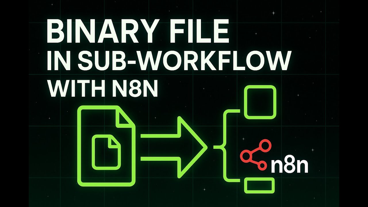 How to Handle Binary Files in n8n Sub-Workflows (Quick Guide)