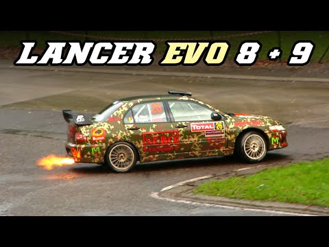 Mitsubishi EVO 8 & 9 Group N - Anti-lag & backfire MADNESS
