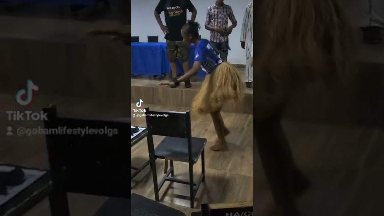 Dancers at Storytime in Sierra Leone West Africa