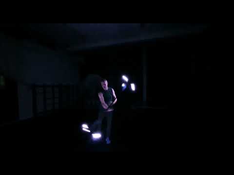 My first LED Dragon Staff - Flow Jam