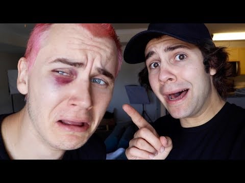 HE GOT CAUGHT KISSING HIS GIRLFRIEND!! (PUNCHED)