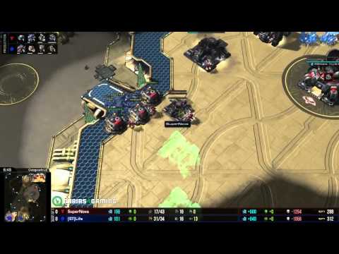 SC2 Supernova vs Life Game 1 RO8 The Big One Starcraft 2 Tournament