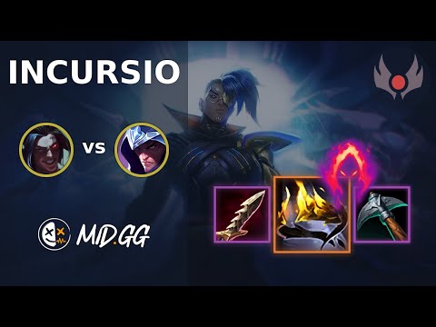 MID.GG: [ Incursio ] Kayn JUNGLE vs Talon | OCE GRANDMASTER | LOL Season 2025