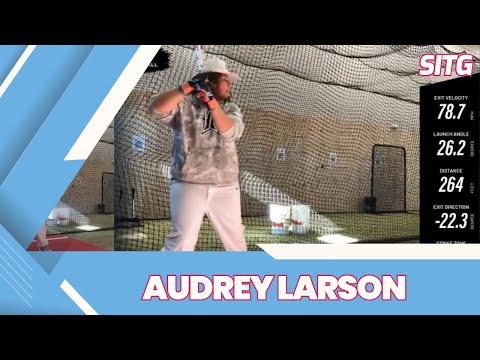 Meet 13-Year-Old Baseball Star Audrey Larson