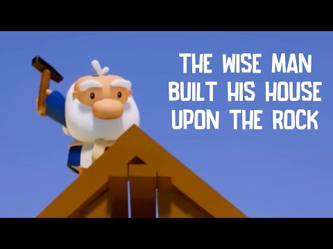 The Wise Man Built His House Upon The Rock - Kingdom Kids Zone, Sing With Me - Listener Kids
