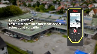 Laserový dálkoměr Leica Disto X6 sada P2P