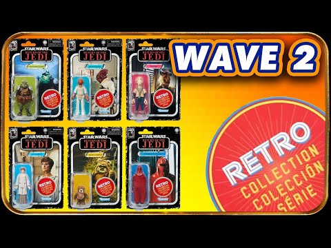 NEW Star Wars Hasbro WAVE 2 Retro Collection - Return of the Jedi