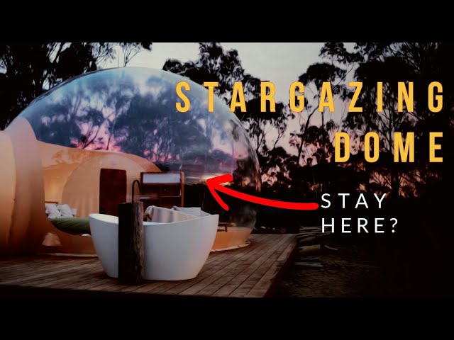 Bubble Tent Blue Mountains romantic getaway video