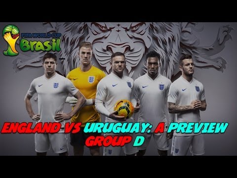 FIFA World Cup 2014: England vs. Uruguay Match Preview (Group D: 19th June 2014)