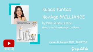 Download lagu Kupas Tuntas Skin Care Oriflame NovAge Brilliance Infinite Luminosity mp3