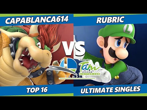 Abierto Tampico Top 16 - CapaBlanca614 (Bowser) Vs. Rubric (Luigi) SSBU Ultimate Tournament