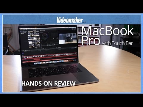 Apple MacBook Pro with Touch Bar - Hands-on Review - Video Editing Comparison