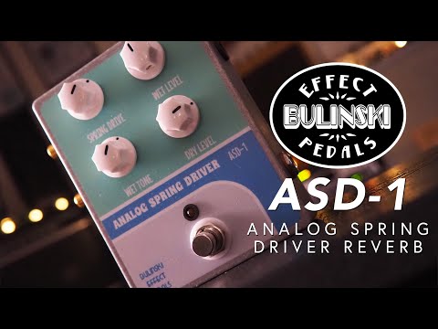 Bulinski Effect Pedals ASD-1 Analog Spring Driver Reverb w/ | Reverb