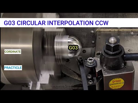 Difference between G02 and G03 | the function of Code G03 | #cnclathemachine