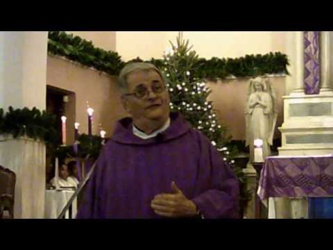 Father Tony's homily 12 21 13