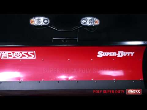Poly Super-Duty Straight Blade Plow Features
