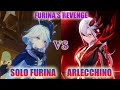 Solo Furina vs The Knave (Arlecchino boss) | Genshin Impact, Furina's Revenge