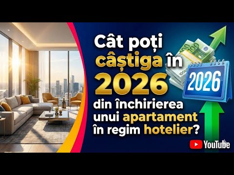 Regim Hotelier 2026: Cât poți câștiga REAL cu un apartament? (Calcul Complet)