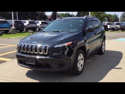 PRE OWNED 2016 Jeep Cherokee Sport 4WD V6 Review / 1000 Islands Toyota Brockville