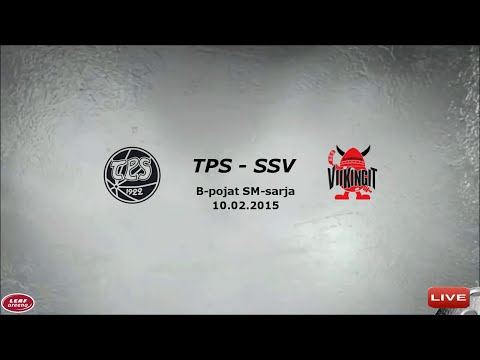 Live: TPS - SSV (B-pojat SM-sarja) klo 18:25