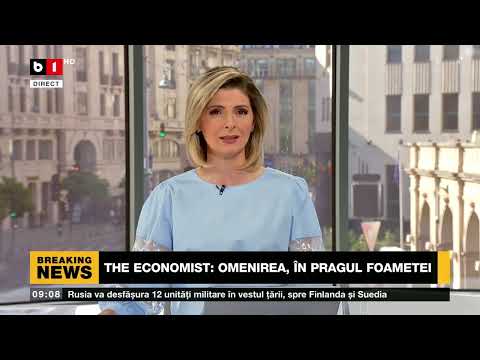 ȘTIRI B1 ORA 9 00 CU LUIZA CERGAN - PUTIN VREA SĂ-L ELIBEREZE PE MEDVEDCIUK_Știri B1_22 mai 2022