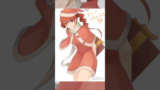 - サンタテト#イラストメイキング