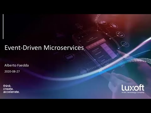Alberto Faedda: "Event-Driven Architecture Microservices"