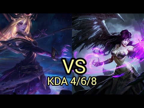 Lux Support vs Morgana KDA 4/6/8 ll  Luxanna TMP Kim Cương 1 #4