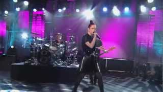 Garbage 2012 HD Jimmy Kimmel Live - Blood for Poppies