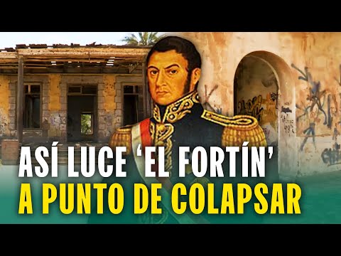 Desolada y por colapsar: Así luce la casona histórica 'El fortín' que alojó a Don José de San Martín