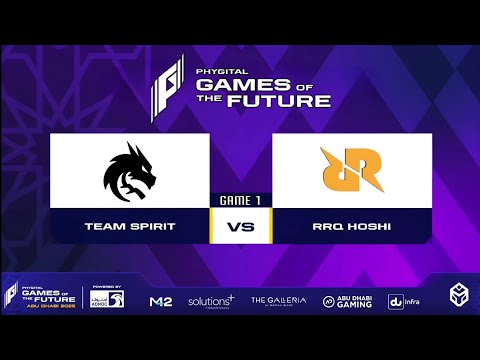 RRQ HOSHI VS TEAM SPIRIT | GOTF 2025 MLBB | GROUP STAGE | GAME 1 - Mobile Legends