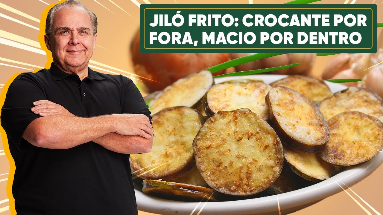 JILÓ FRITO - CROCANTE POR FORA E MACIO POR DENTRO