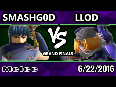 S@X 155 - lloD (Peach) Vs. SmashG0D (Marth, Shiek, Fox) SSBM Grand Finals - Smash Melee