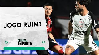 Elia Jr. sobre Vitória x Corinthians: “Pior jogo que vi no ano”
