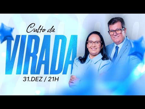 CULTO DA VIRADA 2025/2026 - ESTE É O TEMPO!