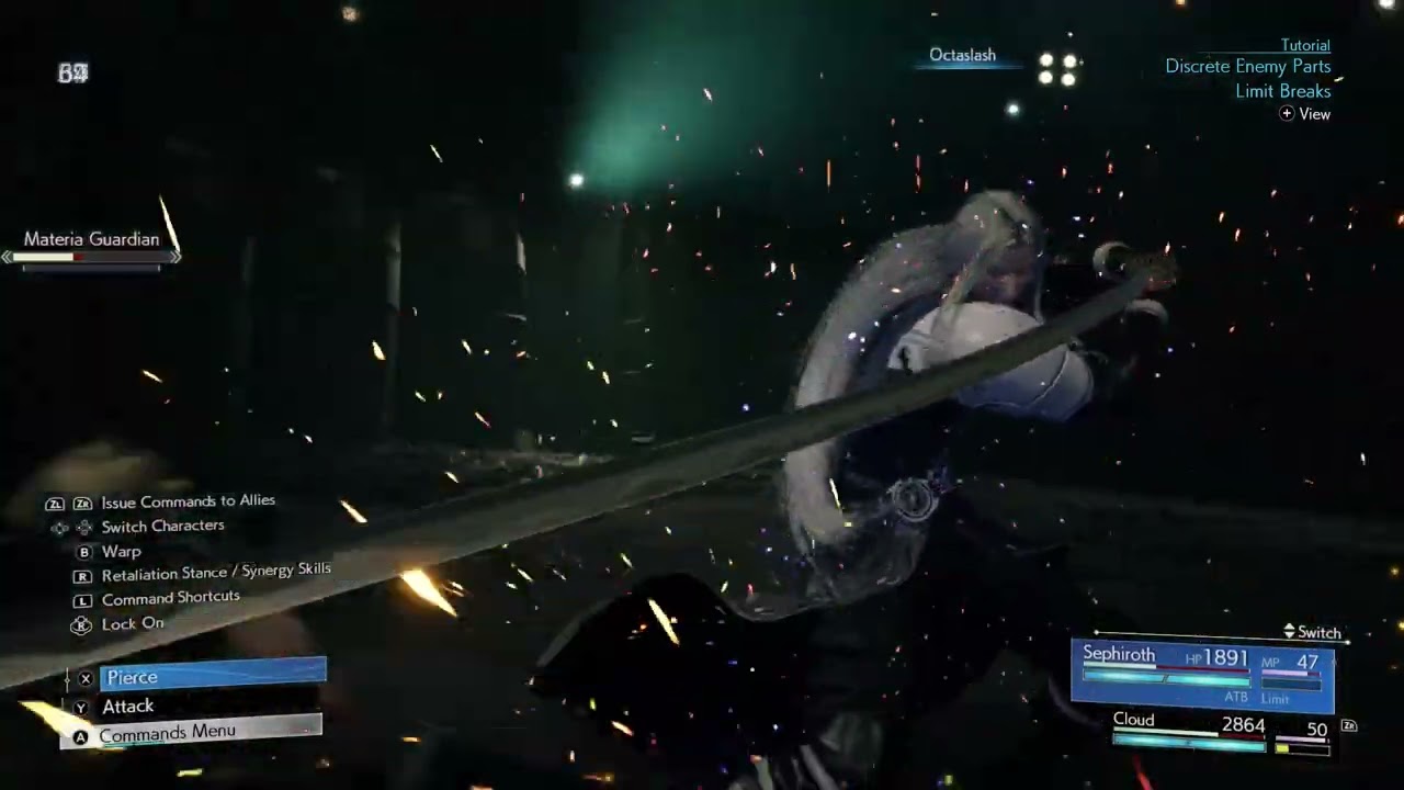 Final Fantasy Vii Rebirth Switch 2 Handheld Gameplay