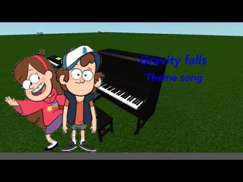 Gravity Falls Normal Theme Roblox Piano смотреть - 