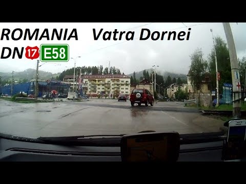 DN17 E58 Vatra Dornei RO