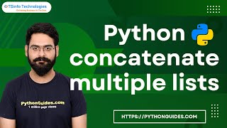 How to concatenate multiple lists in Python | Python Concatenate multiple lists