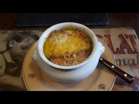 SOUPE à L’OIGNON GRATINÉE façon POPOTE
