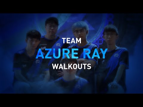 TI12 Azure Ray - Walkout