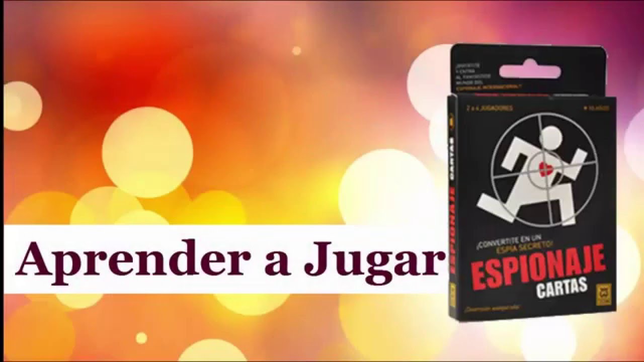 Aprender a Jugar Espionaje Cartas