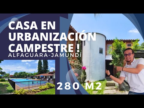 CASA EN VENTA EN CONDOMINIO CAMPESTRE JAMUNDI VALLE DEL CAUCA