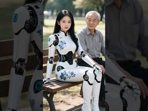 a beautiful robot lady #robot