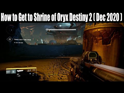 How to Get to Shrine of Oryx Destiny 2? (Dec 2020) What Is Shrine Of Oryx? Watch To Know!