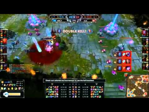 YES Moment 16 - Bigfatlp Evelynn 1v4 Double Ace