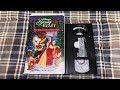Opening To Beauty And The Beast The Enchanted Christmas 1997 VHS Version 1