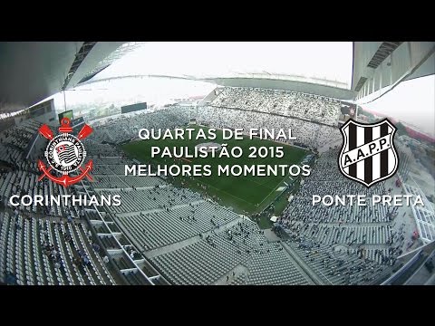 Melhores Momentos - Corinthians 1 x 0 Ponte Preta - Paulistão - 11/04/2015