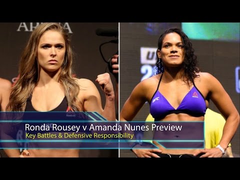 BJJ Scout: Ronda Rousey v Amanda Nunes UFC 207 Preview