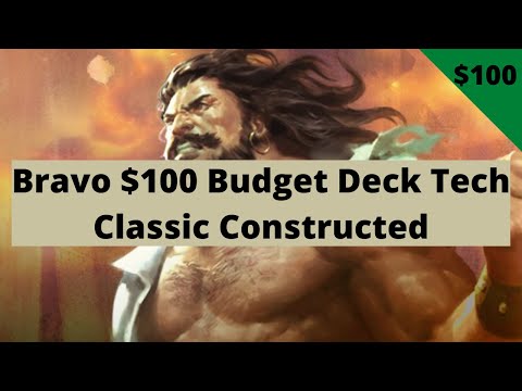 BEST BUDGET CLASSIC CONSTRUCTED CC DECK - Bravo Control $100 Deck Tech Flesh and Blood